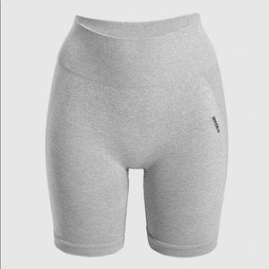 GYMSHARK FLEX CYCLING SHORTS - Light Grey